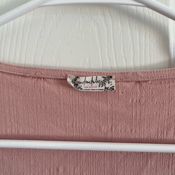 Free People Deep V-Neck Bodysuit - Picture 2 of 3